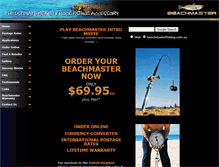 Tablet Screenshot of beachmasterfishing.com.au